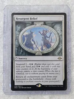 MTG Resurgent Belief #26 Modern Horizons 2 Magic the Gathering Card Rare NM - Image 5