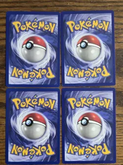 Pokemon Wotc Black Star Promo 1st Movie Cards #2,3,4&5 **Not Played** - Image 2