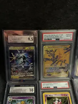 Pokemon Vintage/Modern Mix Graded Card Lot PSA CGC 10 9.5 9 Pikachu GX Mr Mime - Image 5