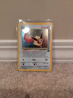 Eevee Black Star Promo 11 RARE Holo Pokemon Card Near Mint Condition - Image 1