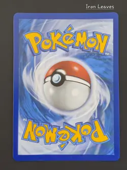 Pokemon TCG Iron Leaves EX Prismatic Evolutions Card 176/131 Gold Hyper Rare - Image 2