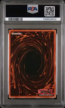 Yu-Gi-Oh! 2002 Lob-Legend of Blue Eyes White Dragon Dark Magician Card PSA 9 - Image 2