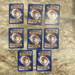 Pokemon TCG Vintage Lot 8 Cards From Aquapolis Non Holos - Image 2