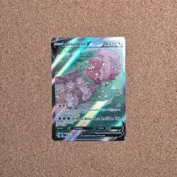 Greedent V 257/264 Pokemon Card Ultra Rare Alternate Art Fusion Strike *B1 - Image 1