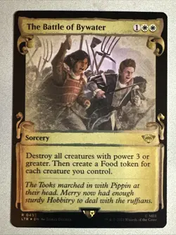 MTG / The Battle of Bywater / LTR / #453 / FOIL (Showcase Scrolls) / Rare / NM - Image 1