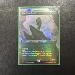 Old Gnawbone Adventures in the Forgotten Realms MTG - Borderless Foil - 296 - Image 1