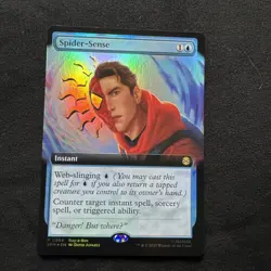 Marvel Spider-Sense - Magic The Gathering , Mint Condition Holo Gem - Image 1