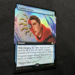 Marvel Spider-Sense - Magic The Gathering , Mint Condition Holo Gem - Image 2