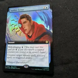 Marvel Spider-Sense - Magic The Gathering , Mint Condition Holo Gem - Image 3