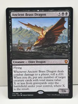 Ancient Brass Dragon - Commander Legends: Battle for Baldur's Gate (CLB) - Image 1