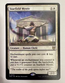 Magic the Gathering Starfield Mystic Wilds of Eldraine Commander MTG - Image 1