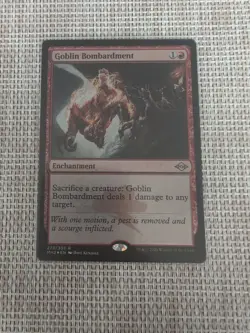 MTG Modern Horizons 2- Goblin Bombardment 279 Foil - Image 1