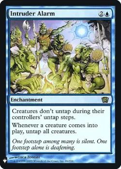 1x Intruder Alarm - Foil Near Mint MTG Magic - Kid Icarus - - Image 1