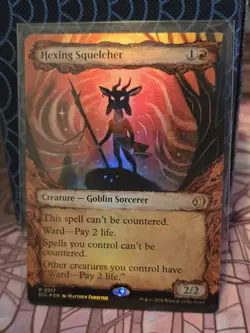 MTG Hexing Squelcher (Showcase) FOIL Lorwyn Eclipsed English NM - Image 1
