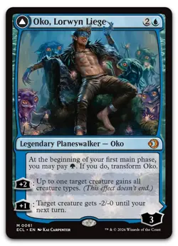 Oko, Lorwyn Liege #61 (NM) ECL Magic MTG - Image 1