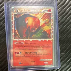 Pokemon TCG Typhlosion (Prime) HGSS09 Hgss Promo Holo 140HP Kawahara - Image 1