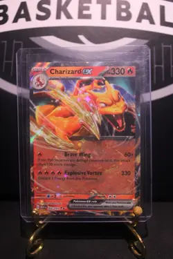 Pokemon TCG Scarlet & Violet 151 English Charizard EX 006/165 Double Rare Holo - Image 4