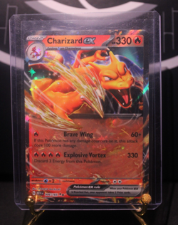 Pokemon TCG Scarlet & Violet 151 English Charizard EX 006/165 Double Rare Holo - Image 5
