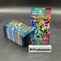 Lot of (30) Pokemon Korean sv1a Triplet Beat Booster Packs Sealed - Image 1