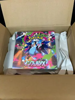 Presale Pokemon Inferno X Booster Box Japanese w/Shrink - Image 1