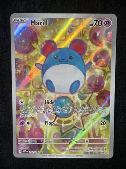 Pokemon TCG – Marill 232/217 – Ascended Heroes – Illustration Rare – Pack Fresh - Image 1