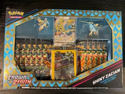 Pokemon Crown Zenith Shiny Zacian Premium Figure Collection - Image 1
