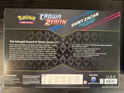 Pokemon Crown Zenith Shiny Zacian Premium Figure Collection - Image 4