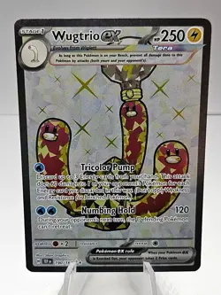 Wugtrio ex Pokemon Temporal Forces 190/162 Full Art Ultra Rare - Image 1