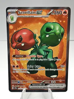 Pokemon Scovillain ex 216/191 Surging Sparks Ultra Rare Full Art Holo - Image 1