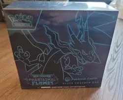 Phantasmal Flames Pokemon Center Elite Trainer Box Exclusive Sealed In Hand Ship - Image 3