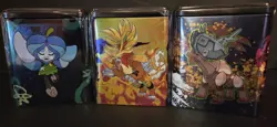 pokemon tcg stacking tin with 3 Pack Booster Pack,factory Sealed, 3 Tins... - Image 1