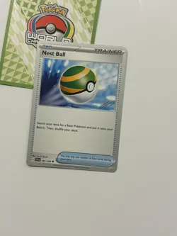 Nest Ball 181/198 2023 Pokemon World Championships Variant Scarlet Violet Base A - Image 1