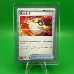 Ultra Ball 196/198 2023 Pokemon World Championships Variant Scarlet Violet H10 - Image 1