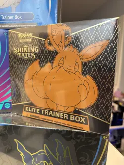 Shining Fates Elite Trainer Box Pokemon TCG ETB BRAND NEW FACTORY SEALED in hand - Image 1