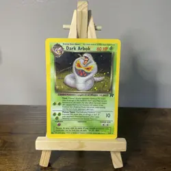 Dark Arbok 2/82 Holo Rare Team Rocket HP Vintage WOTC - Pokemon TCG - Image 1
