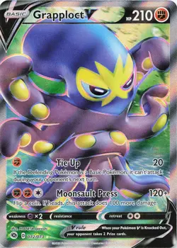 Pokemon Grapploct V (Full Art) Holo Champion's Path #72/73 NM - Image 1