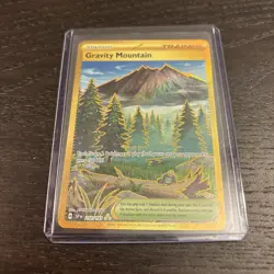 Gravity Mountain - Pokemon TCG 250/191 Sv08: Surging Sparks Holo Hyper Rare NM - Image 1