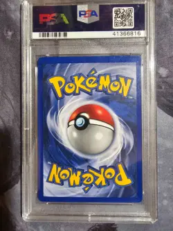 1999 POKEMON BASE SET UNLIMITED #4 CHARIZARD-HOLO PSA 9 - Image 2