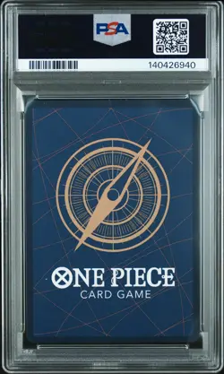 2025 ONE PIECE OP11-A FIST OF DIVINE SPEED ALTERNATE ART #080 GEAR TWO PSA 9 - Image 2