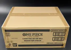 One Piece OP-13 Carrying On His Will English 12 Booster Box Case Factory Sealed - Image 1