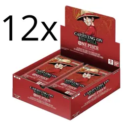 One Piece OP-13 Carrying On His Will English 12 Booster Box Case Factory Sealed - Image 3