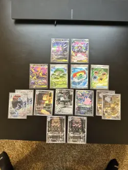 M3 Japanese Nihil Zero Mega Starmie Ex Mega Zygarde Pokemon Card And Others - Image 1