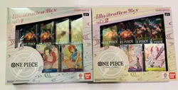 One Piece Card Game Illustration Box Vol.1 & Vol.2 Promo Box Bundle - Image 1