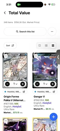 Pokemon TCG Card Collection Binder (346 Cards, Holofoil, Ultra Rare, English) - Image 3