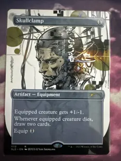 Skullclamp (Borderless) Secret Lair Drop Regular - Image 1