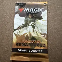 MTG Dominaria Remastered Draft Booster Pack - NEW AND SEALED - Image 1