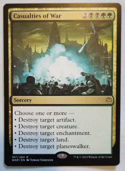MTG [x1] Casualties of War [x1] War of the Spark M/NM - Image 1