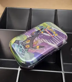Pokemon TCG Scarlet & Violet Prismatic Evolutions Mini Tin Umbreon Sealed - Image 3