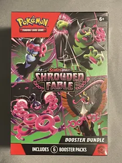 Pokemon TCG Scarlet And Violet: Shrouded Fable Booster Bundle! New + Sealed 2024 - Image 1