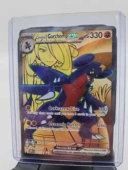 Pokemon Cynthia's Garchomp EX - SV10: Destined Rivals 215/182 Ultra Rare HOLO - Image 2